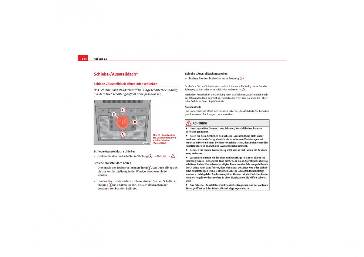 Seat Leon II 2 Handbuch / page 116