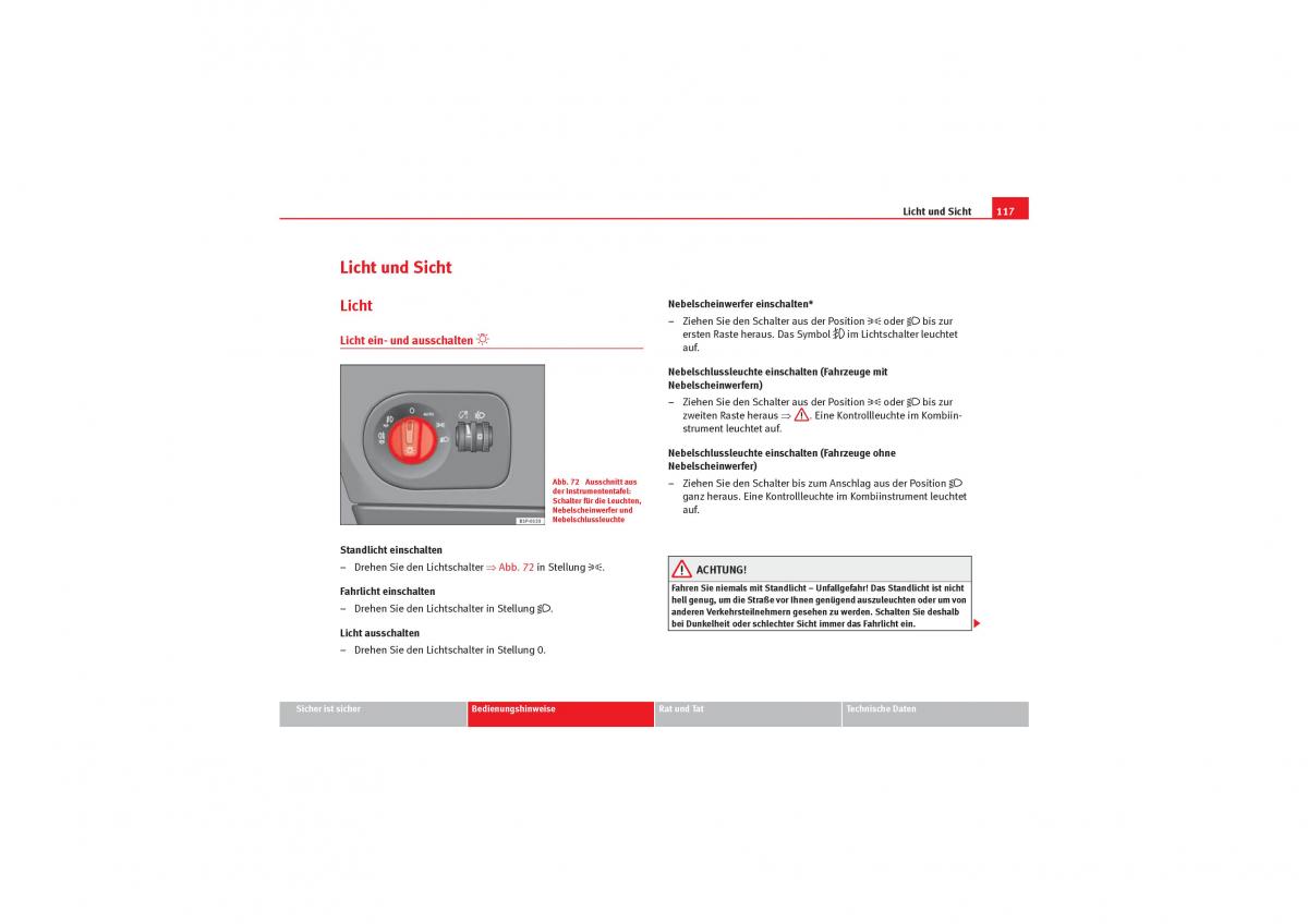 Seat Leon II 2 Handbuch / page 119