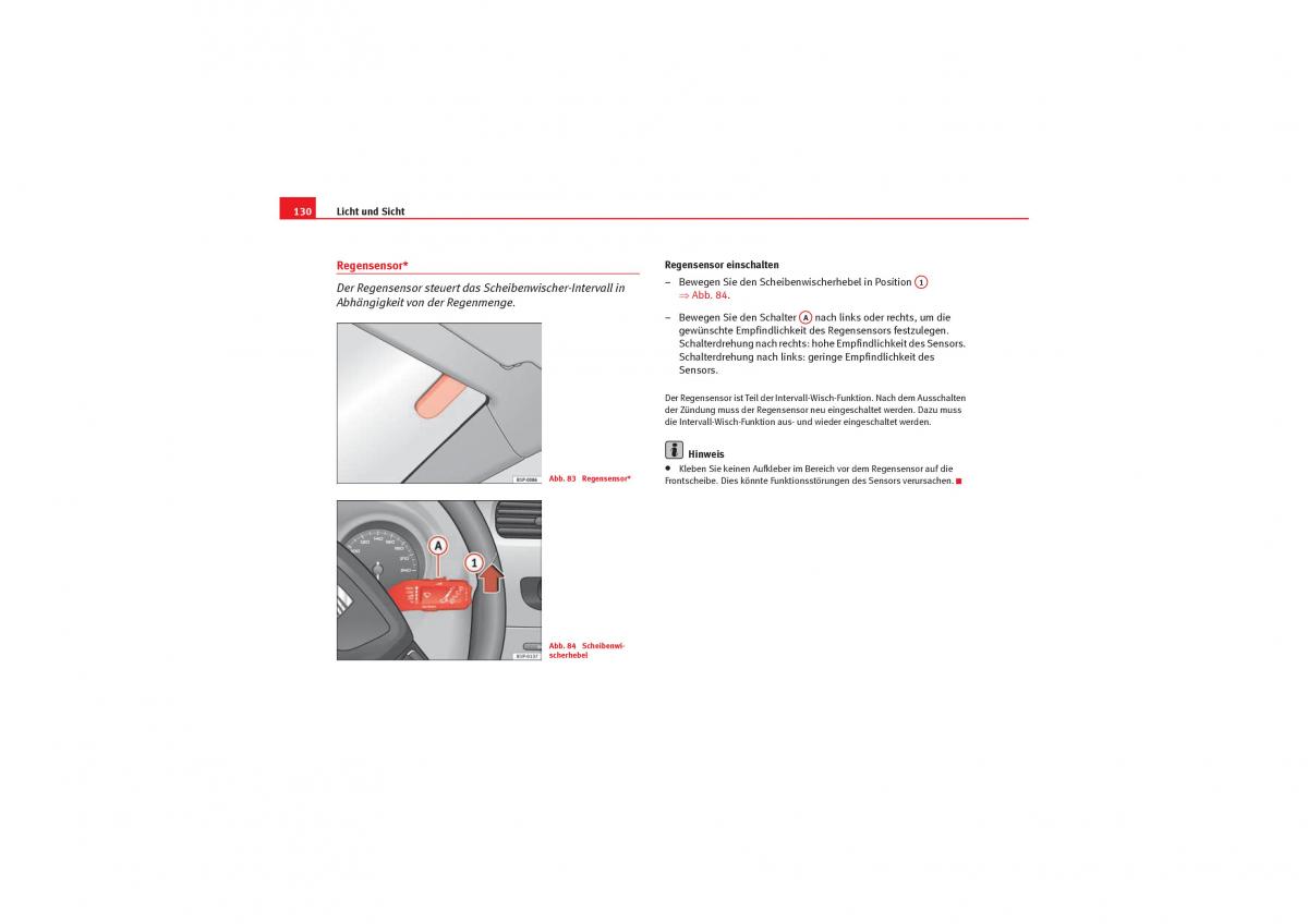 Seat Leon II 2 Handbuch / page 132