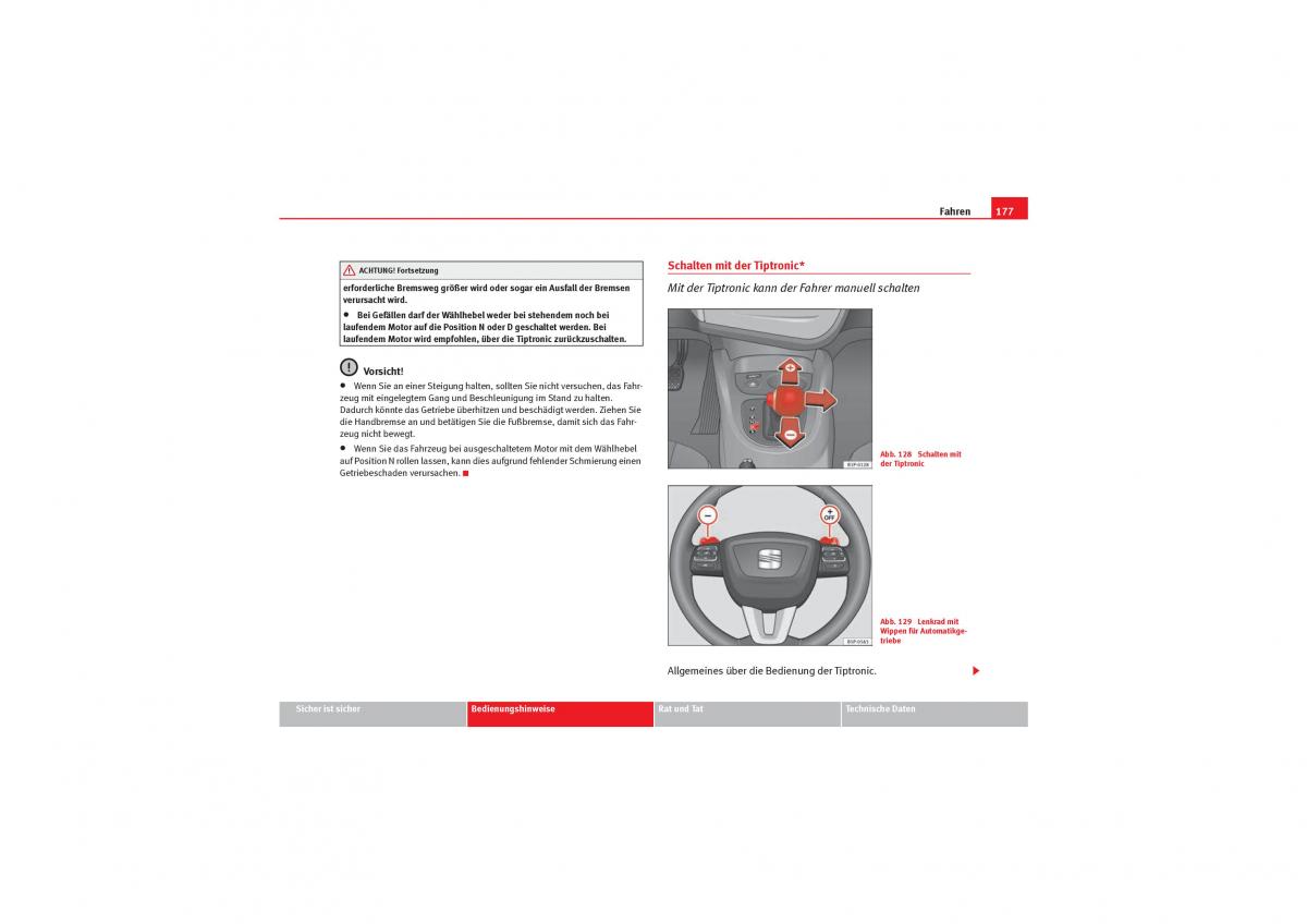 Seat Leon II 2 Handbuch / page 179