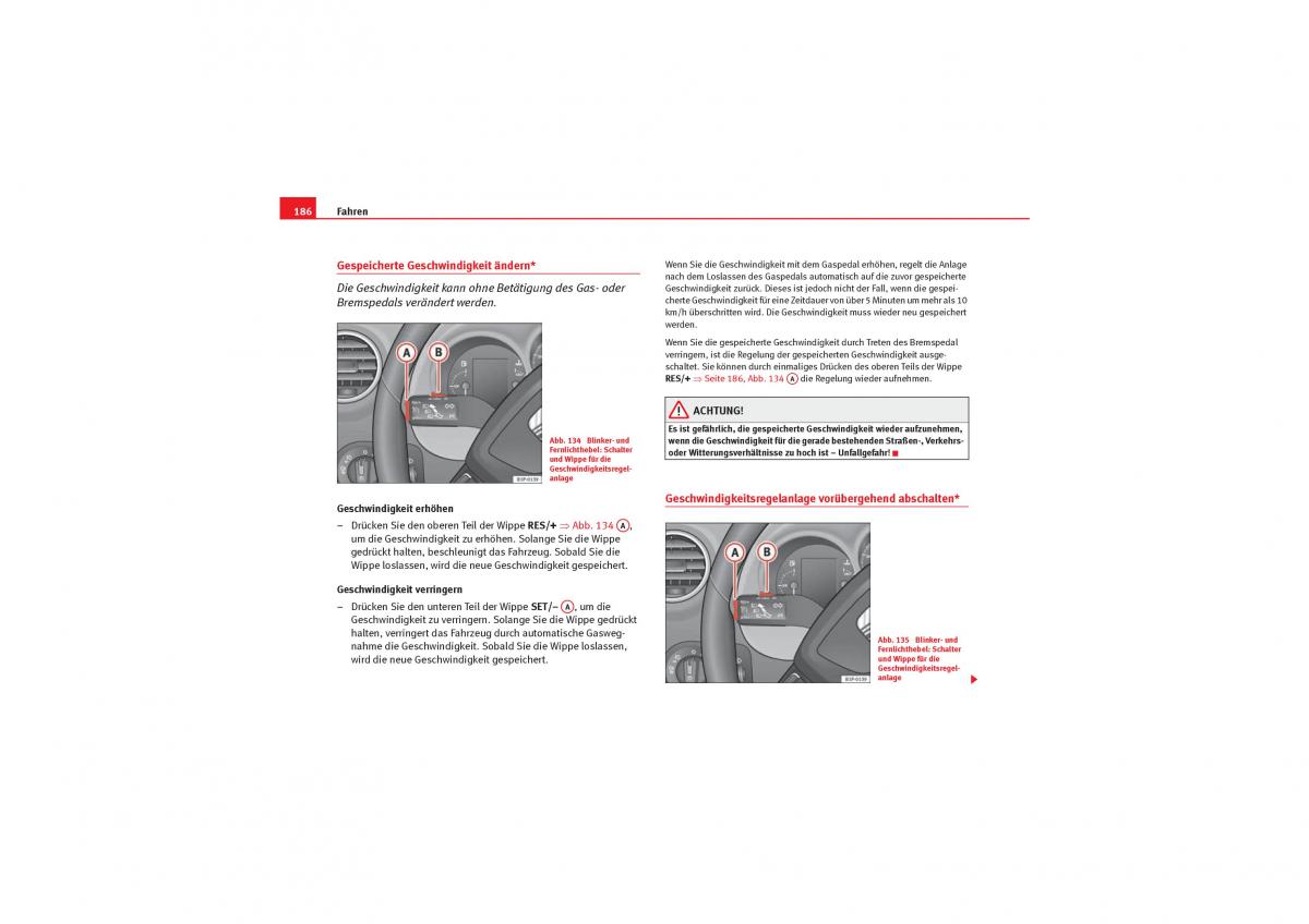 Seat Leon II 2 Handbuch / page 188