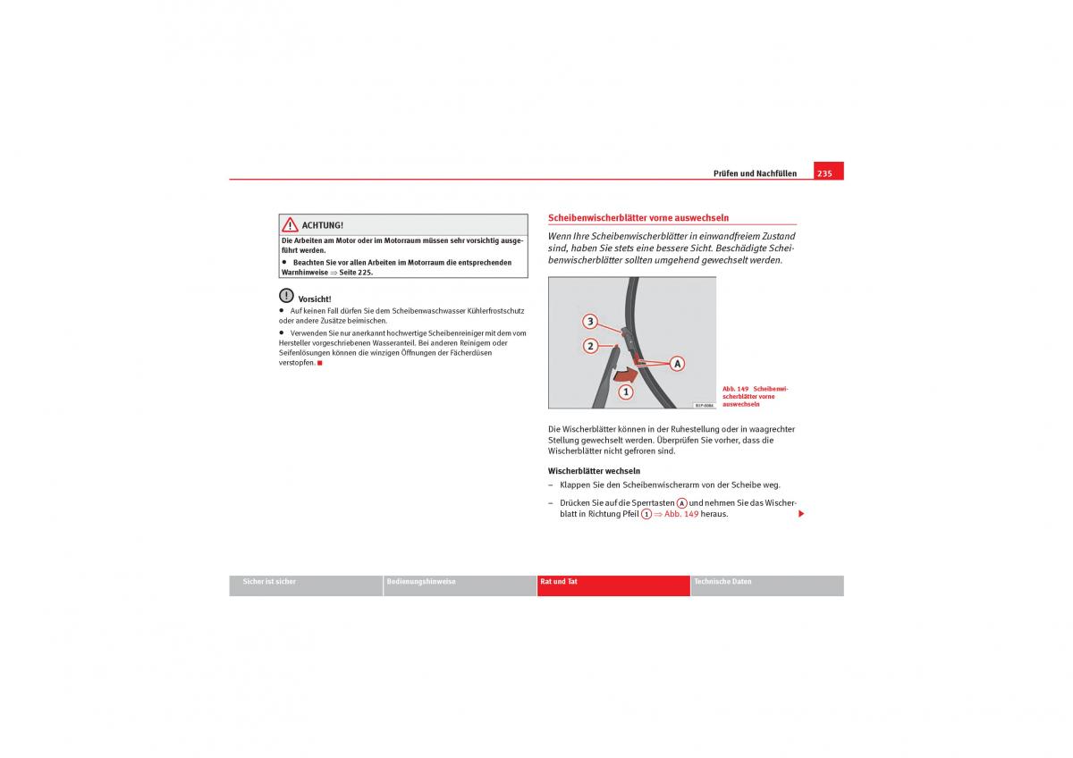 Seat Leon II 2 Handbuch / page 237