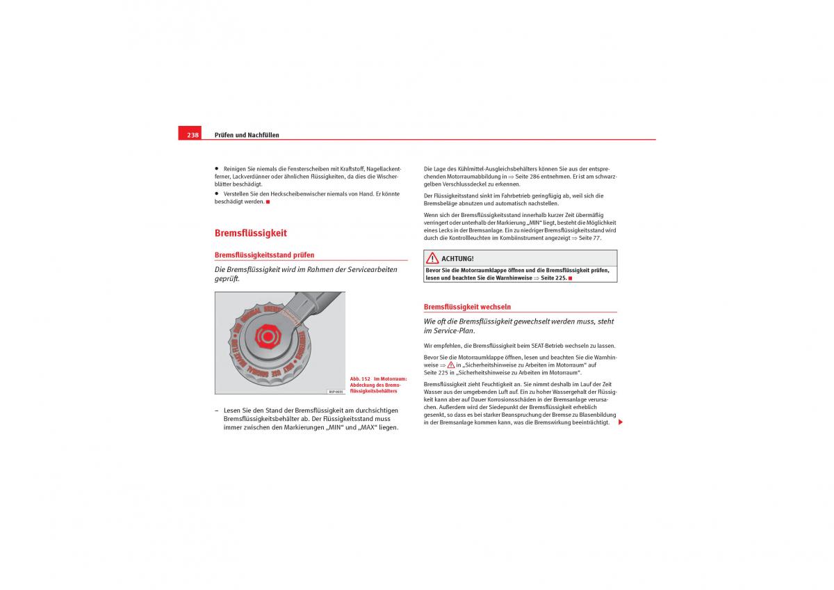 Seat Leon II 2 Handbuch / page 240