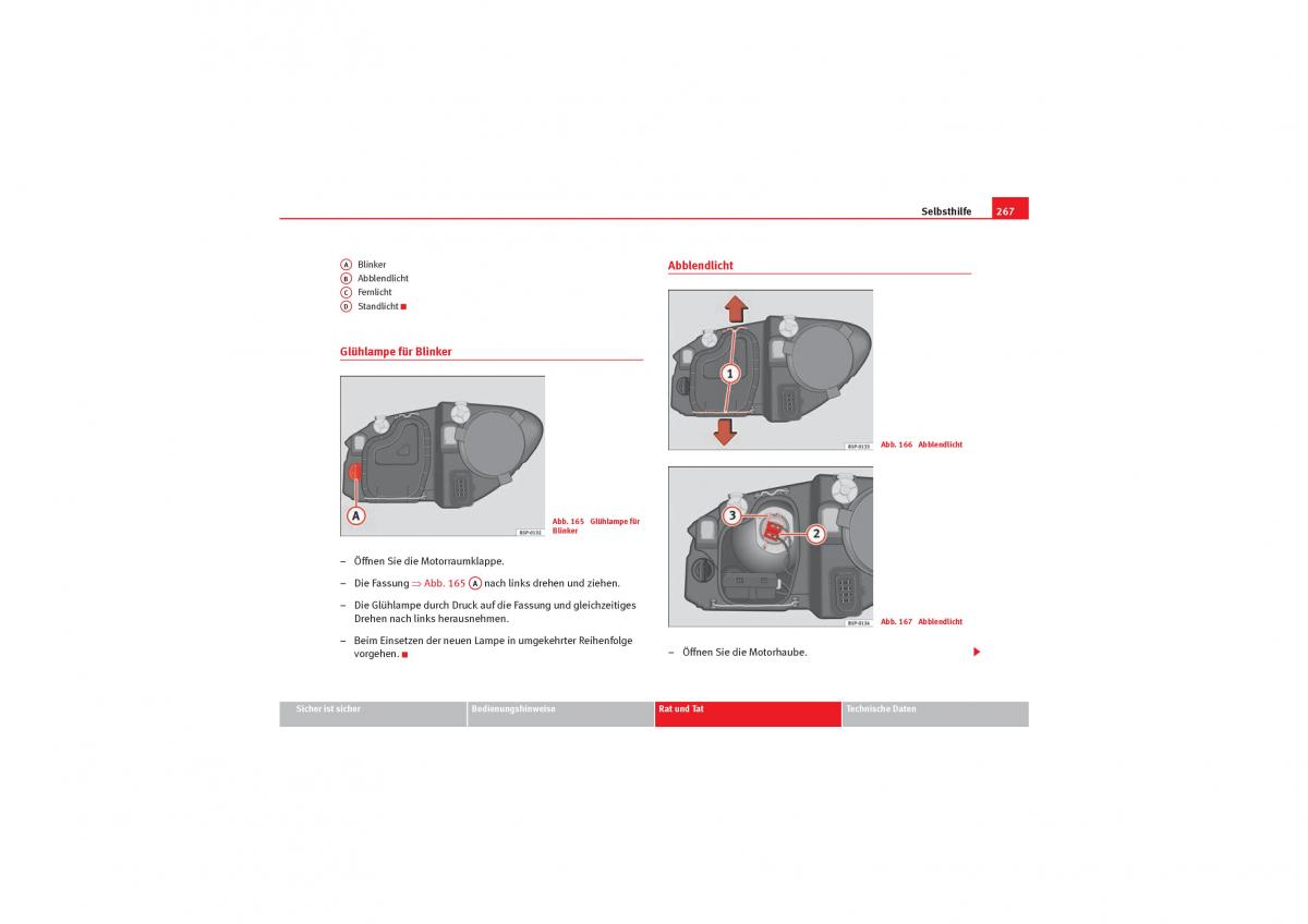 Seat Leon II 2 Handbuch / page 269