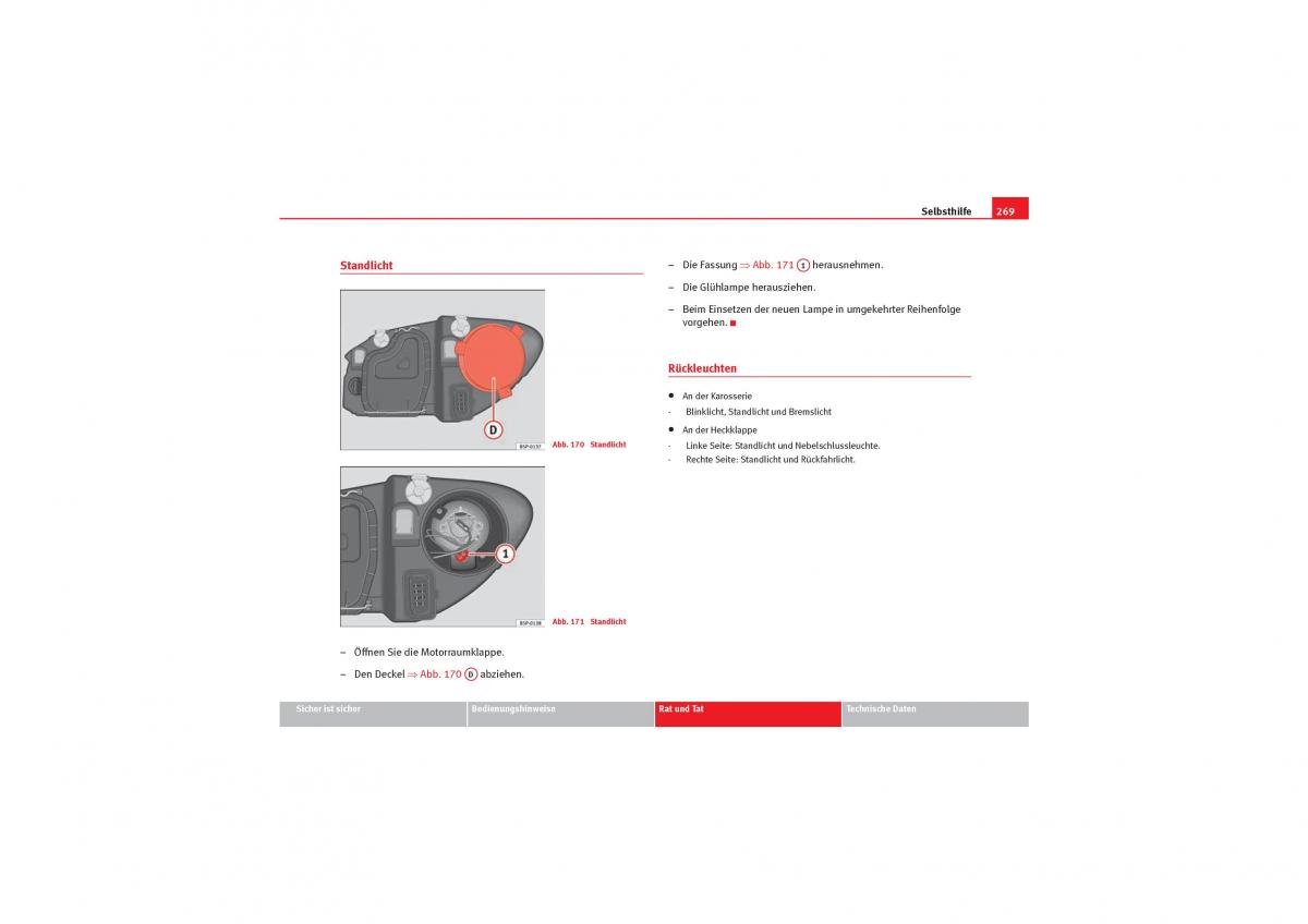 Seat Leon II 2 Handbuch / page 271