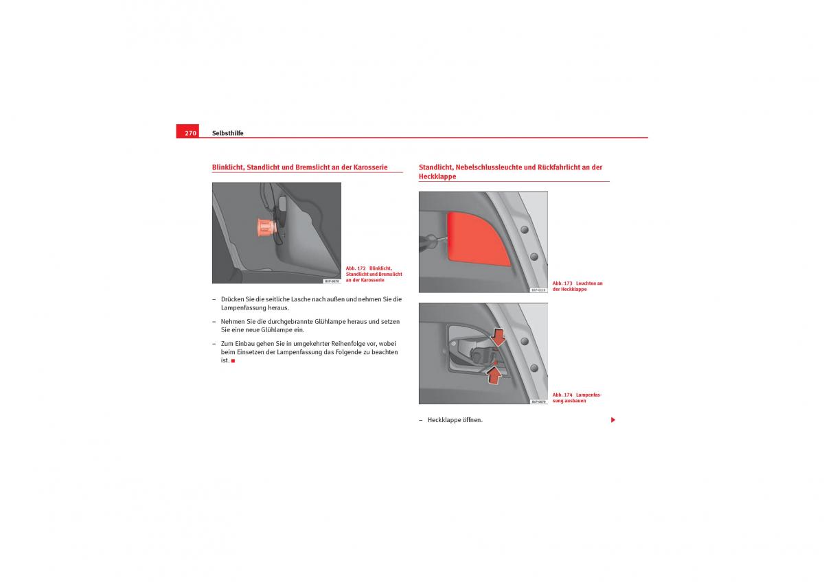 Seat Leon II 2 Handbuch / page 272