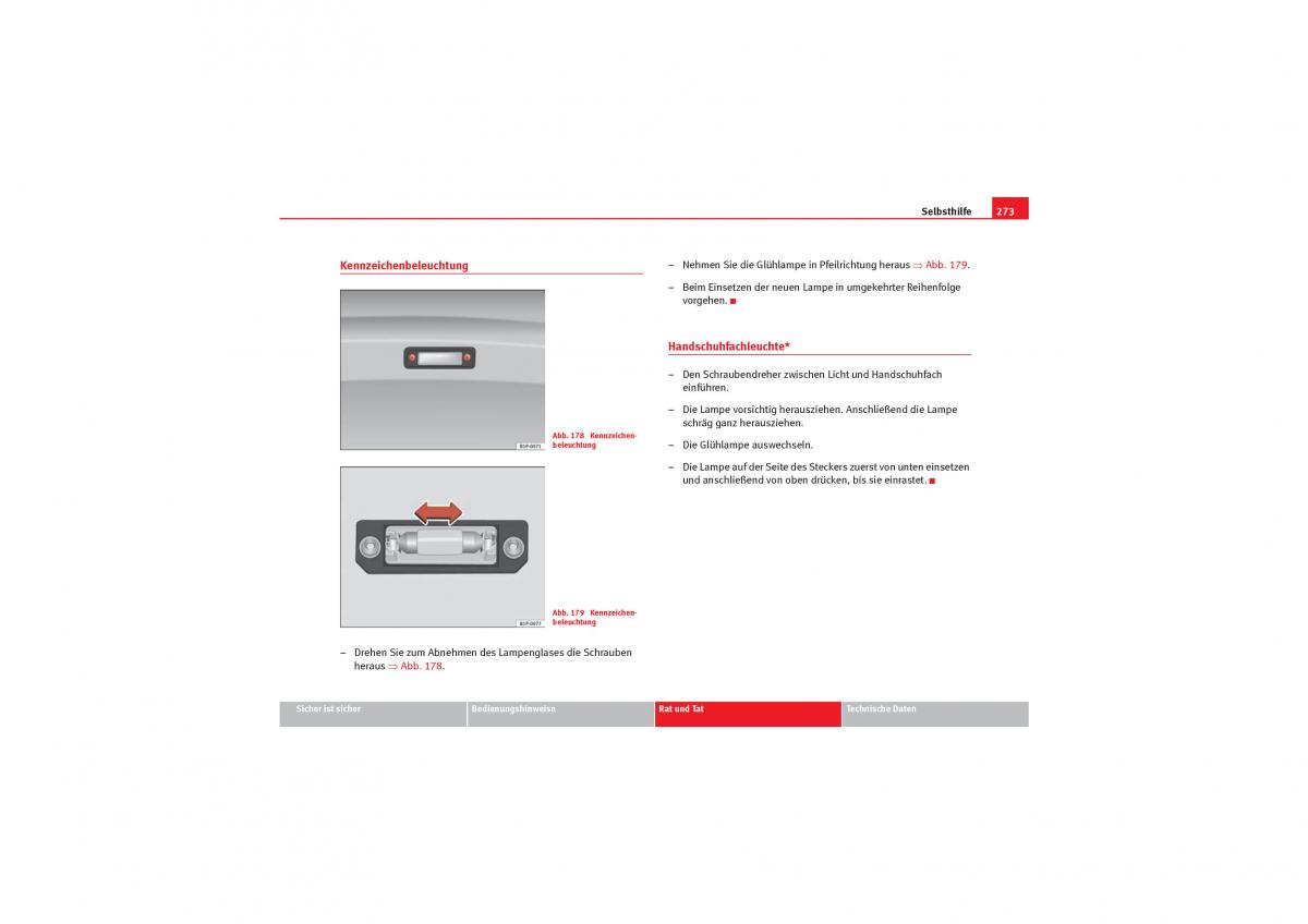 Seat Leon II 2 Handbuch / page 275