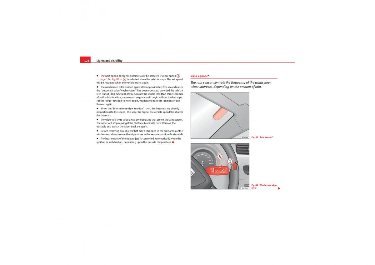 Seat Leon II 2 owners manual / page 128