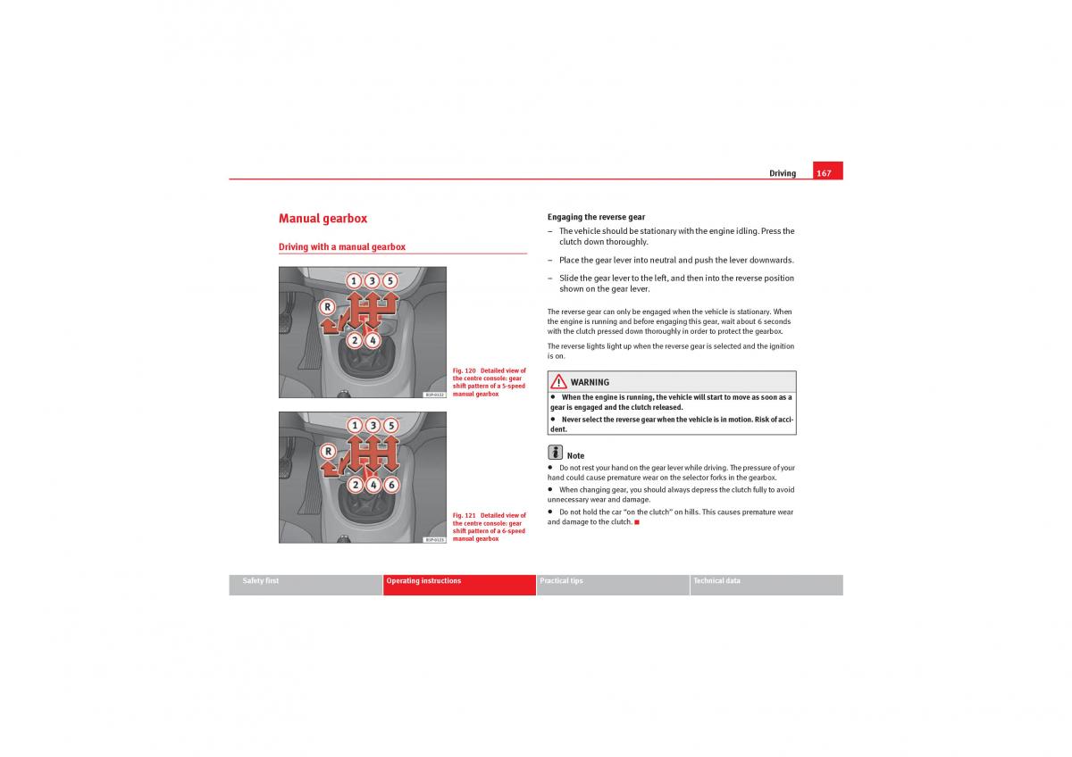 Seat Leon II 2 owners manual / page 169