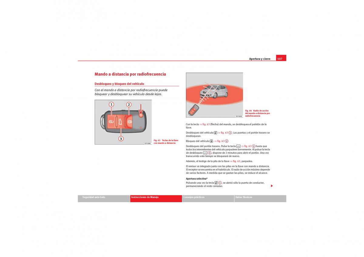 Seat Leon II 2 manual del propietario / page 109