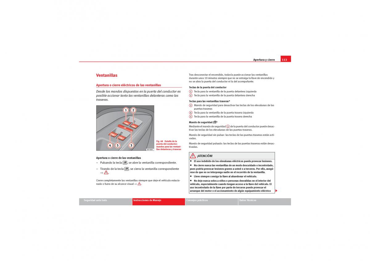 Seat Leon II 2 manual del propietario / page 115