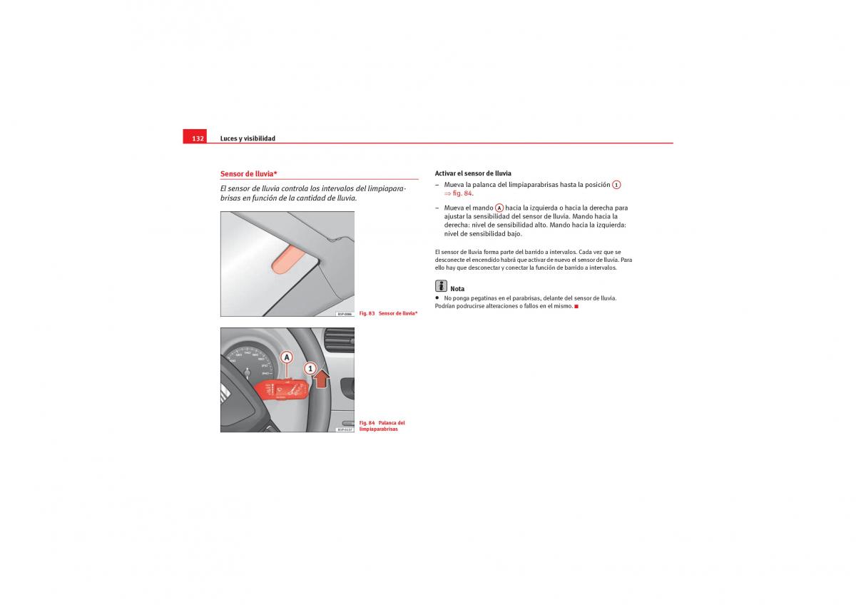 Seat Leon II 2 manual del propietario / page 134