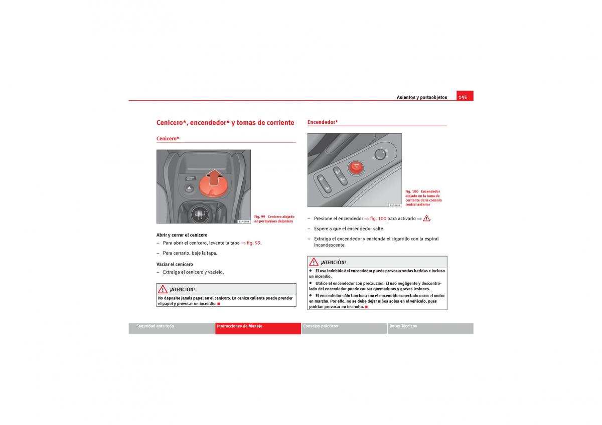 Seat Leon II 2 manual del propietario / page 147