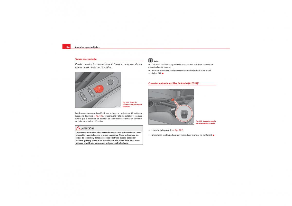 Seat Leon II 2 manual del propietario / page 148