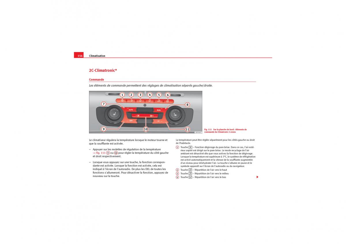 Seat Leon II 2 manuel du proprietaire / page 158