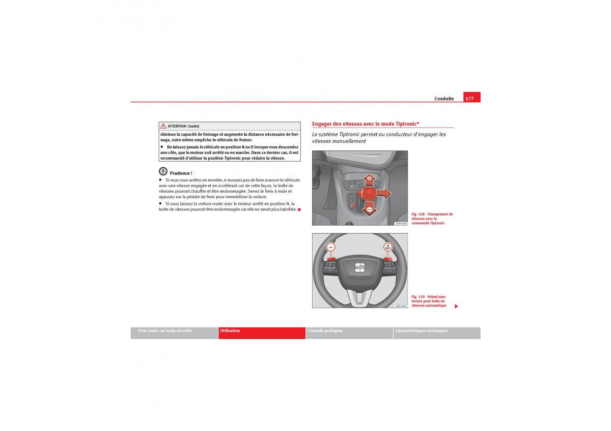 Seat Leon II 2 manuel du proprietaire / page 179