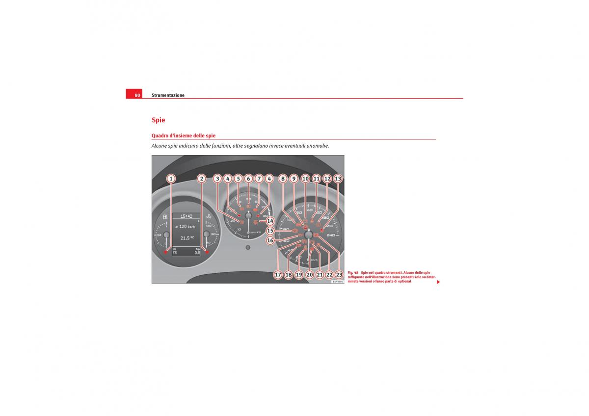 Seat Leon II 2 manuale del proprietario / page 82