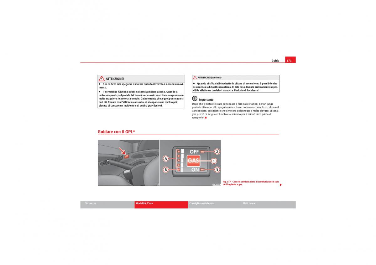 Seat Leon II 2 manuale del proprietario / page 173