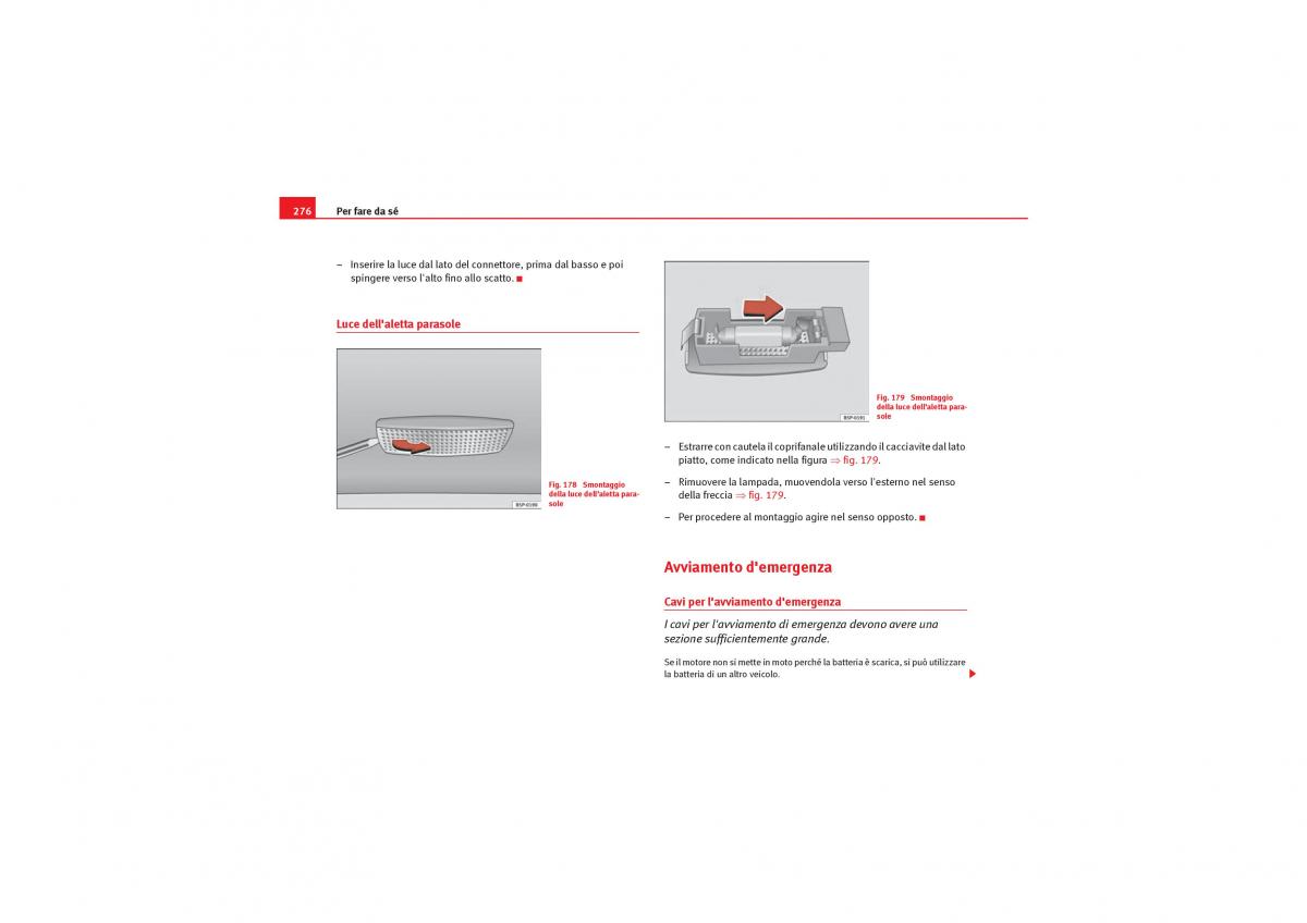 Seat Leon II 2 manuale del proprietario / page 278