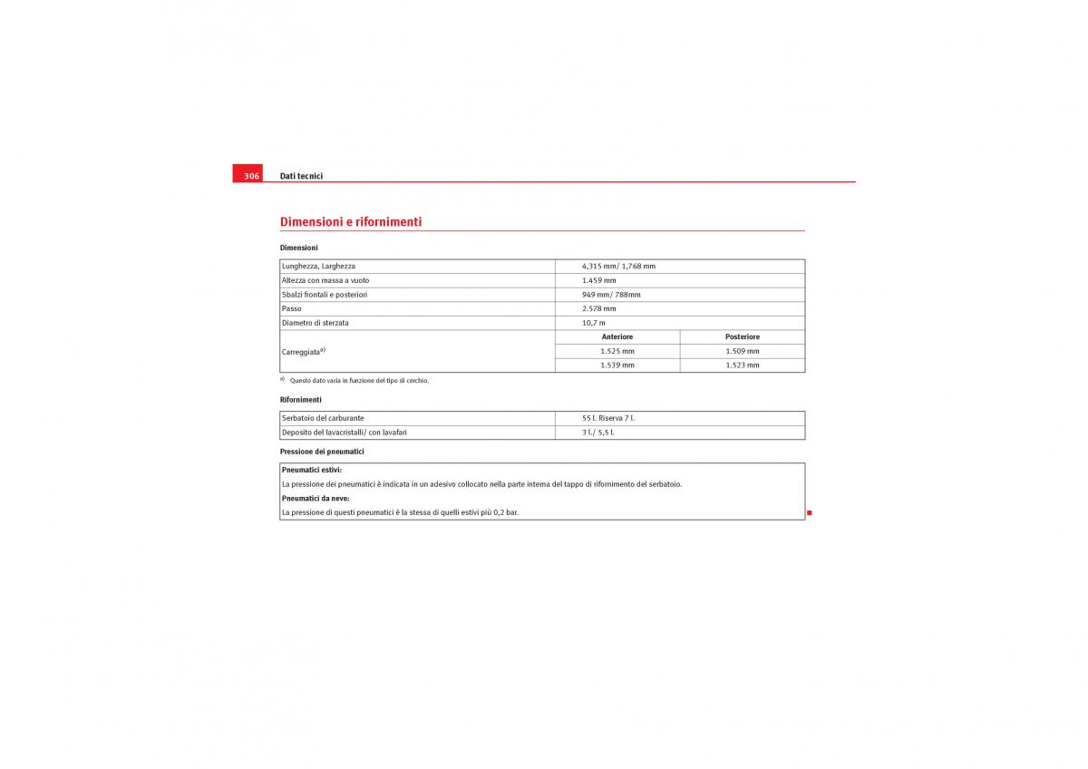 Seat Leon II 2 manuale del proprietario / page 308