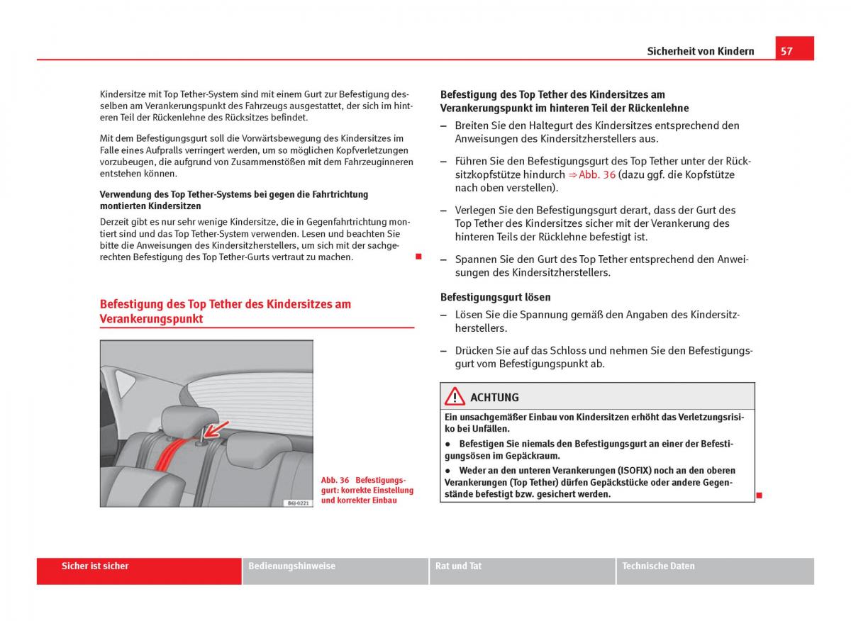 Seat Leon III 3 Handbuch / page 59