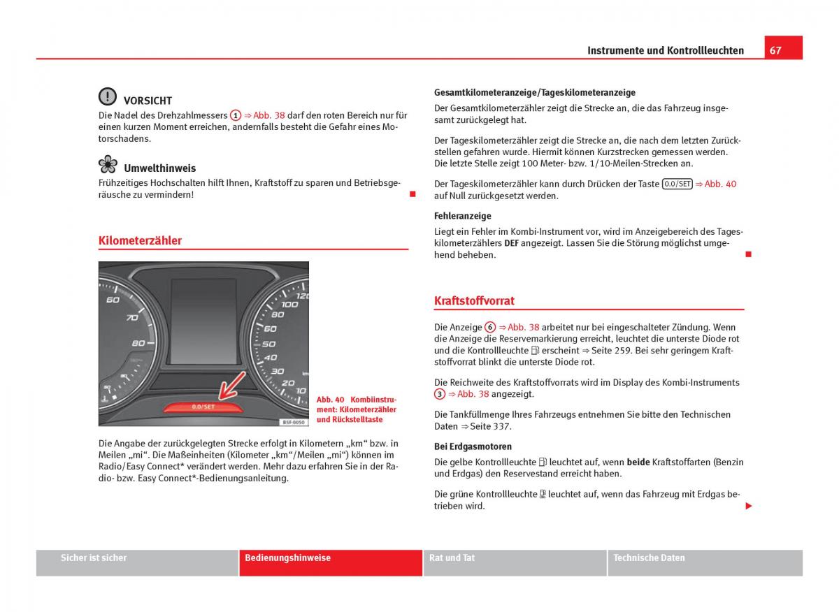 Seat Leon III 3 Handbuch / page 69