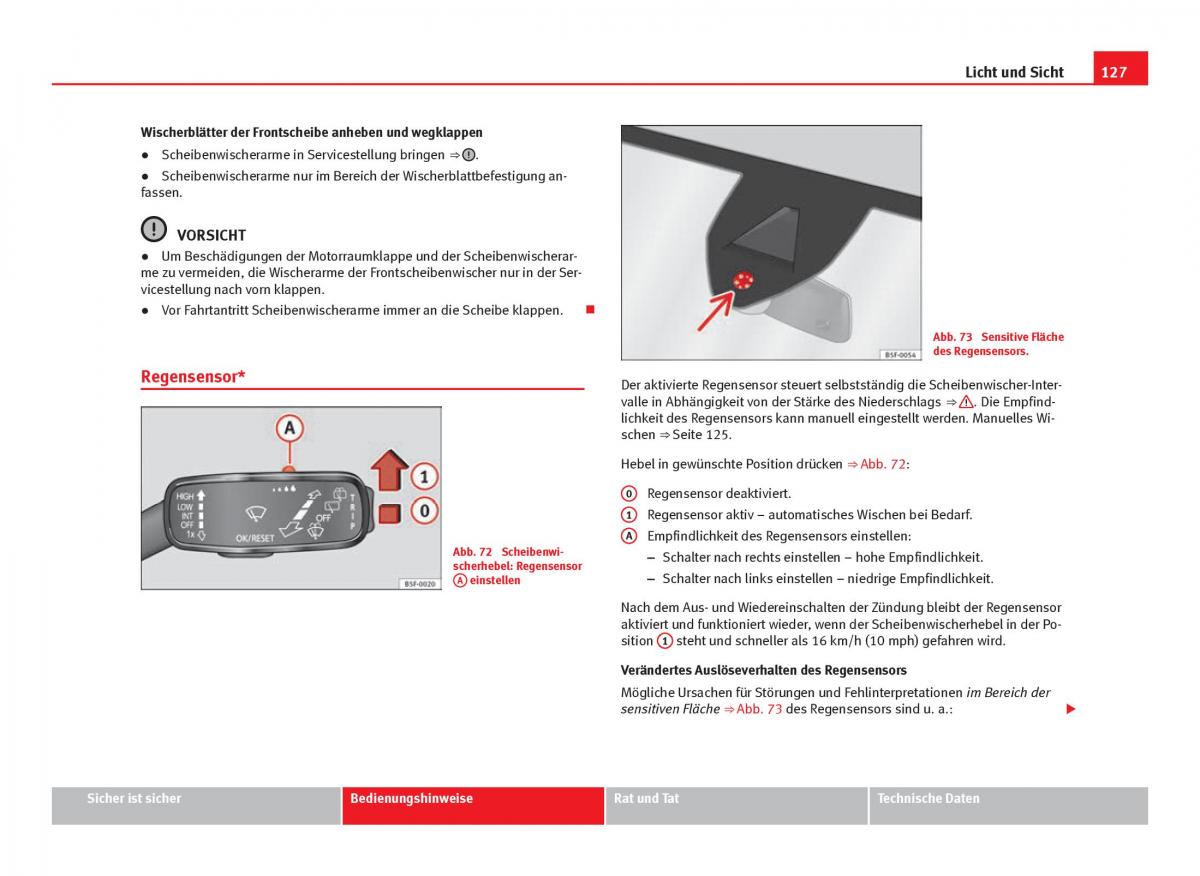 Seat Leon III 3 Handbuch / page 129