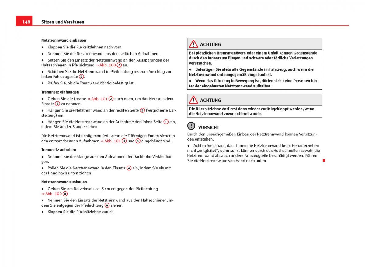 Seat Leon III 3 Handbuch / page 150