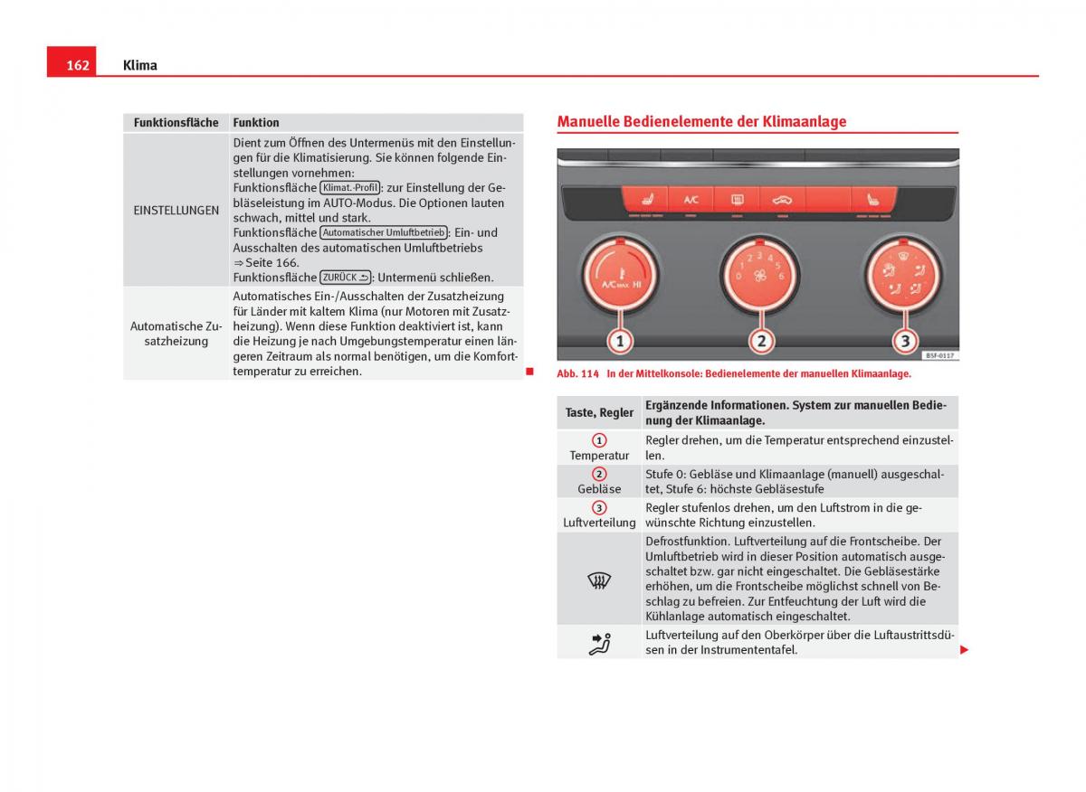 Seat Leon III 3 Handbuch / page 164