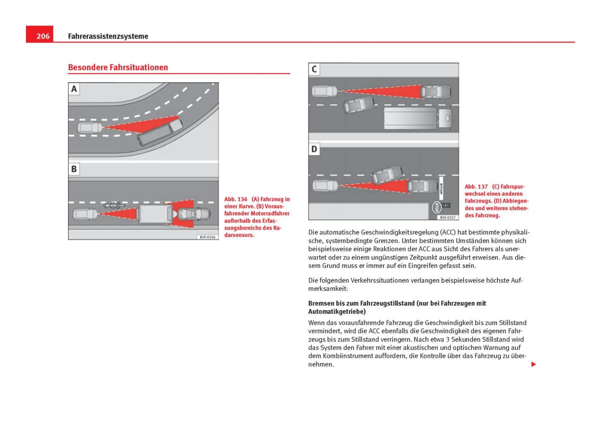 Seat Leon III 3 Handbuch / page 208