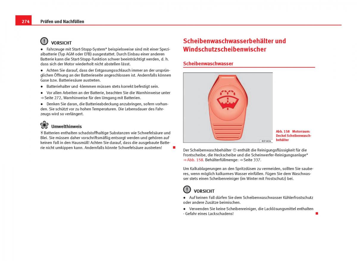 Seat Leon III 3 Handbuch / page 276