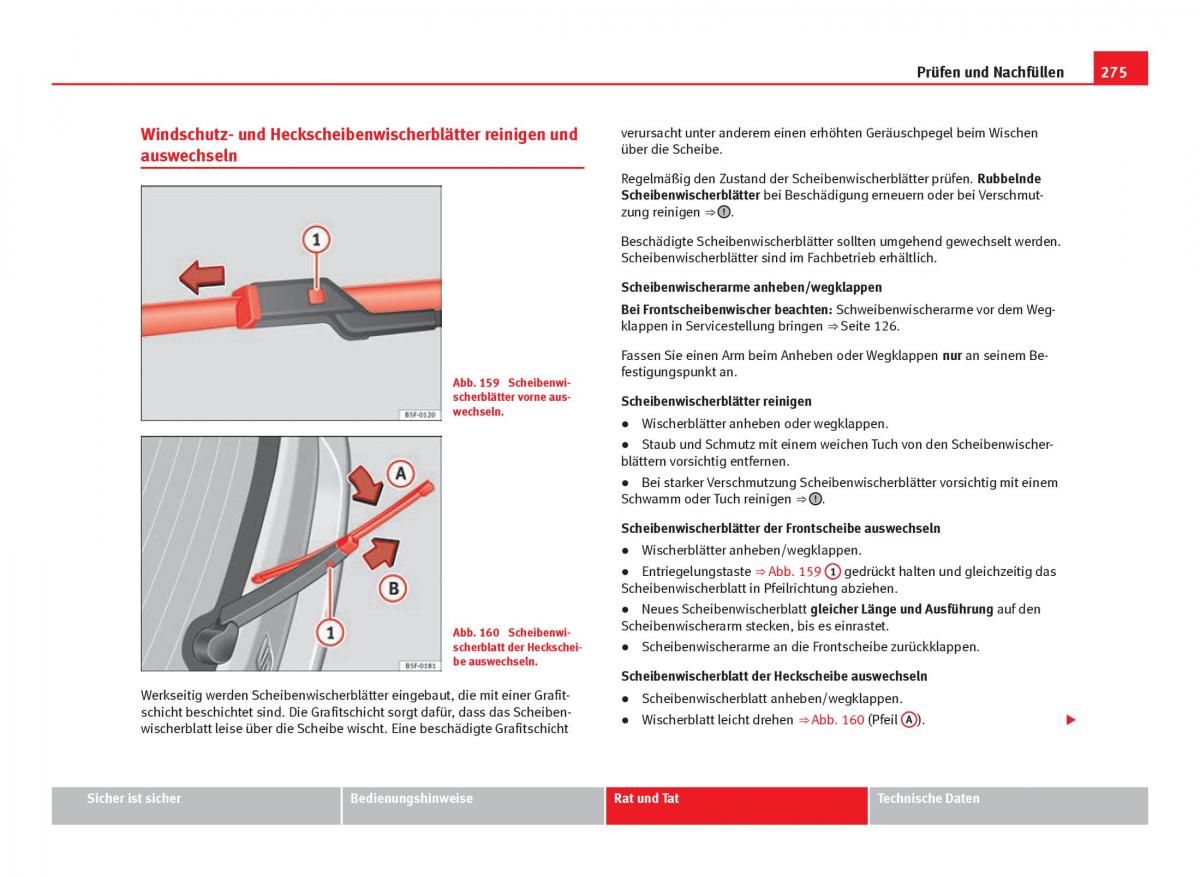 Seat Leon III 3 Handbuch / page 277