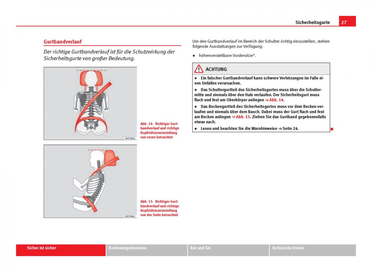 Seat Leon III 3 Handbuch / page 29