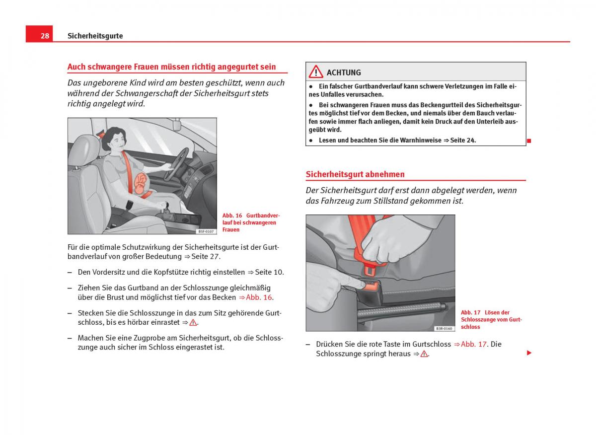 Seat Leon III 3 Handbuch / page 30