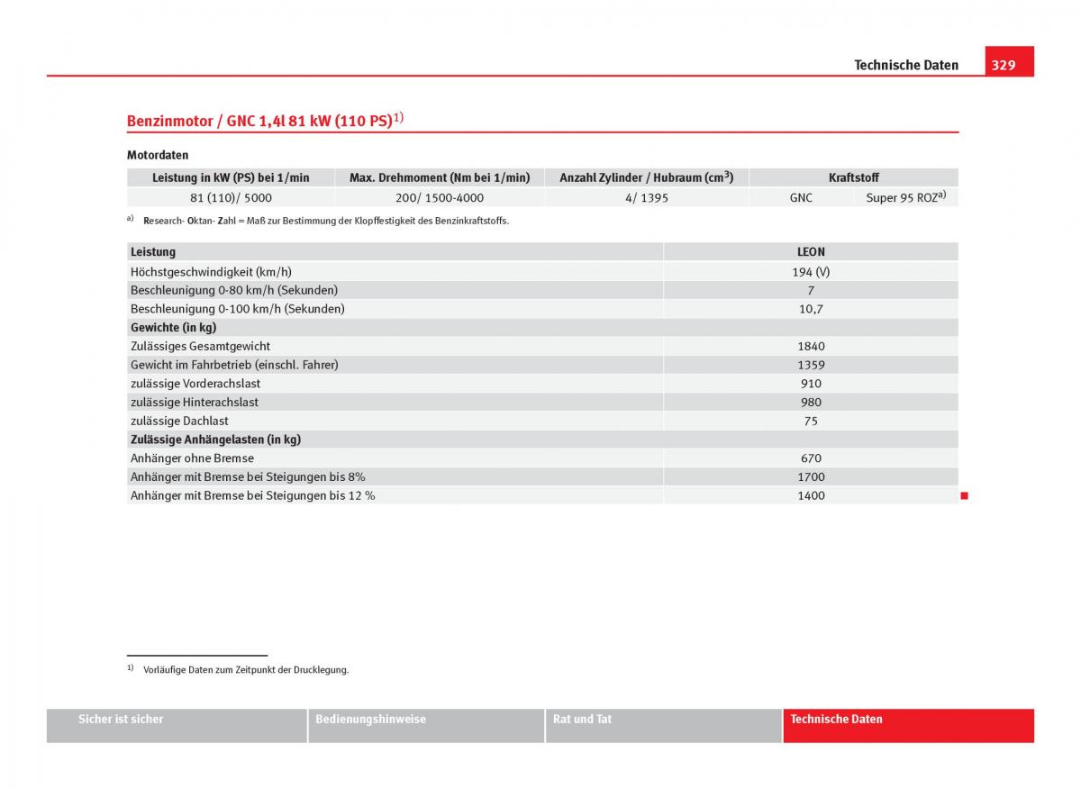 Seat Leon III 3 Handbuch / page 331