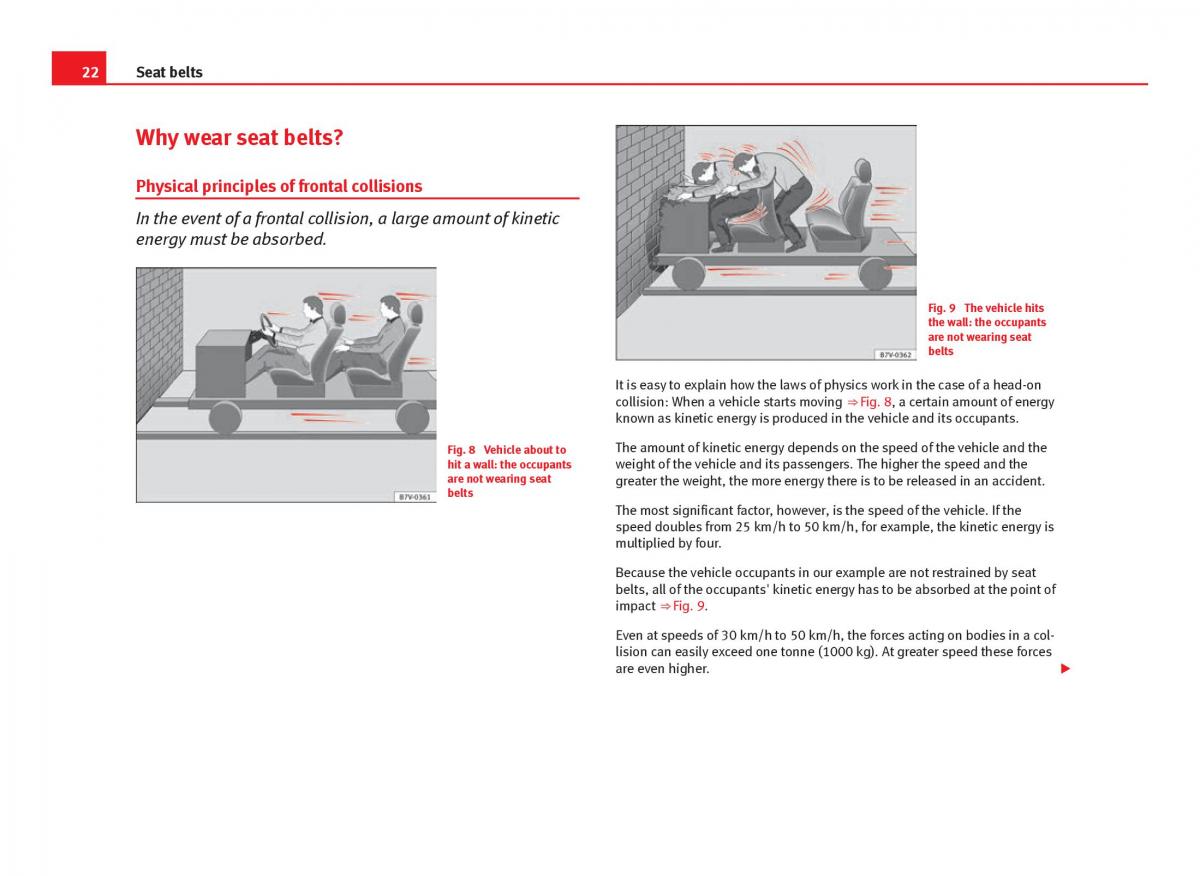 Seat Leon III 3 owners manual / page 24