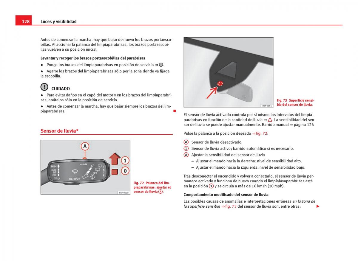 Seat Leon III 3 manual del propietario / page 130