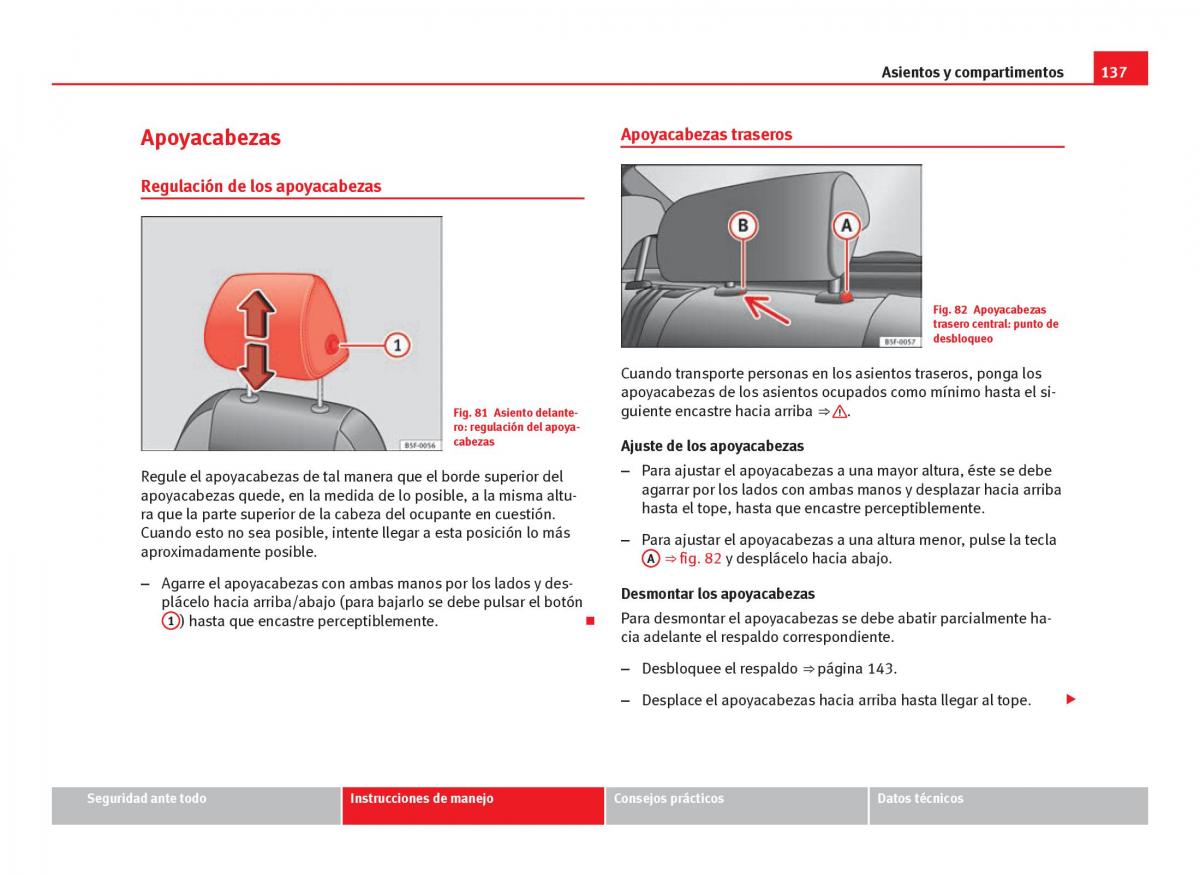 Seat Leon III 3 manual del propietario / page 139