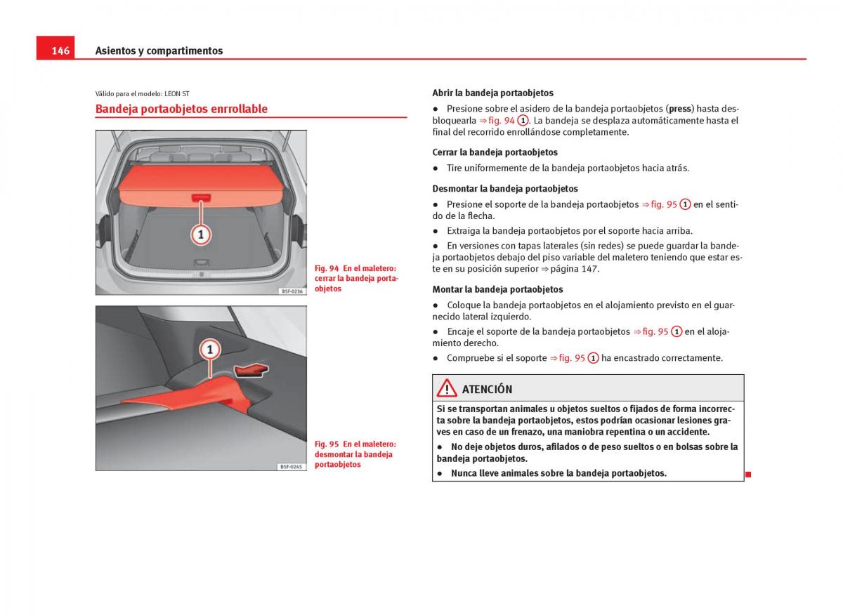 Seat Leon III 3 manual del propietario / page 148