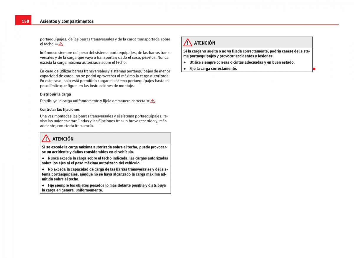 Seat Leon III 3 manual del propietario / page 160