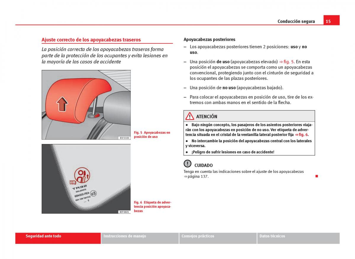 Seat Leon III 3 manual del propietario / page 17