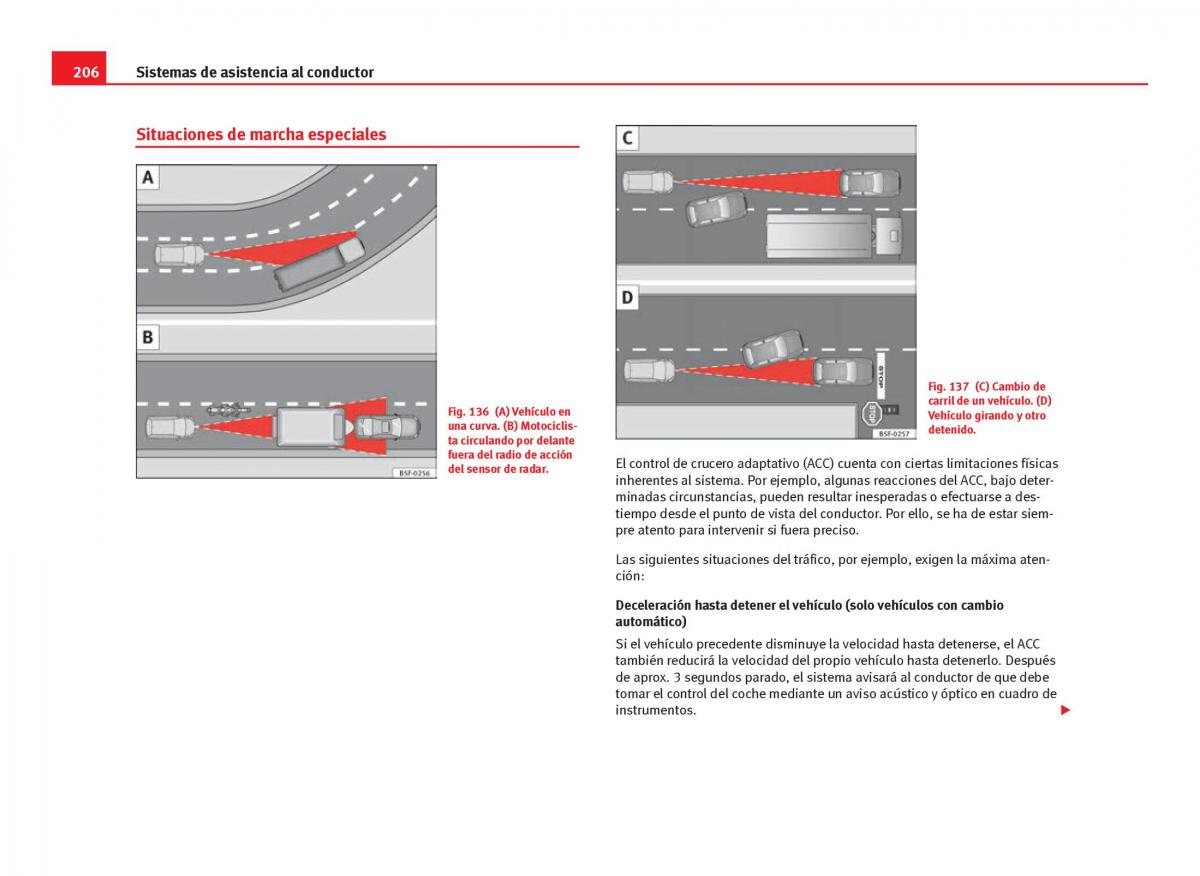 Seat Leon III 3 manual del propietario / page 208