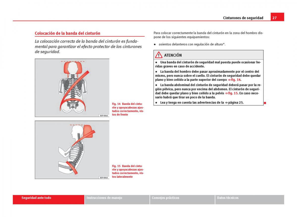 Seat Leon III 3 manual del propietario / page 29