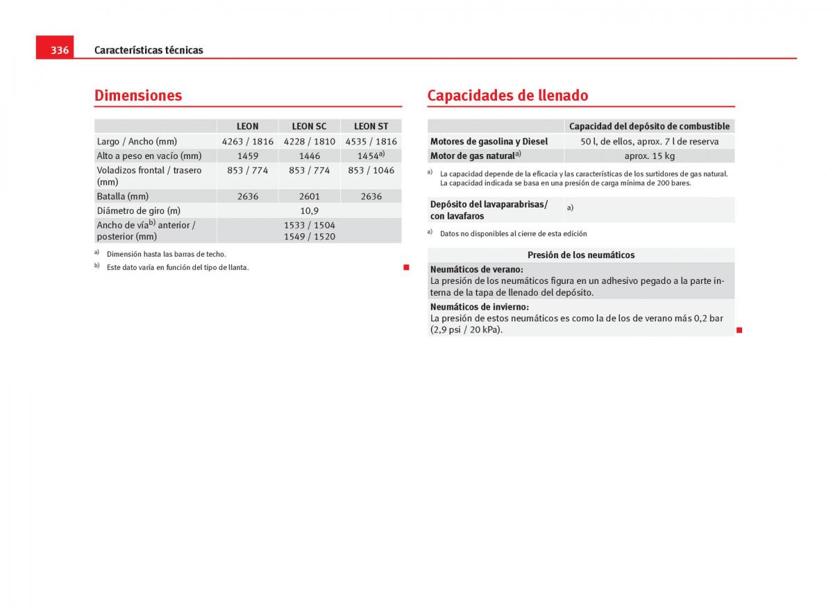 Seat Leon III 3 manual del propietario / page 338