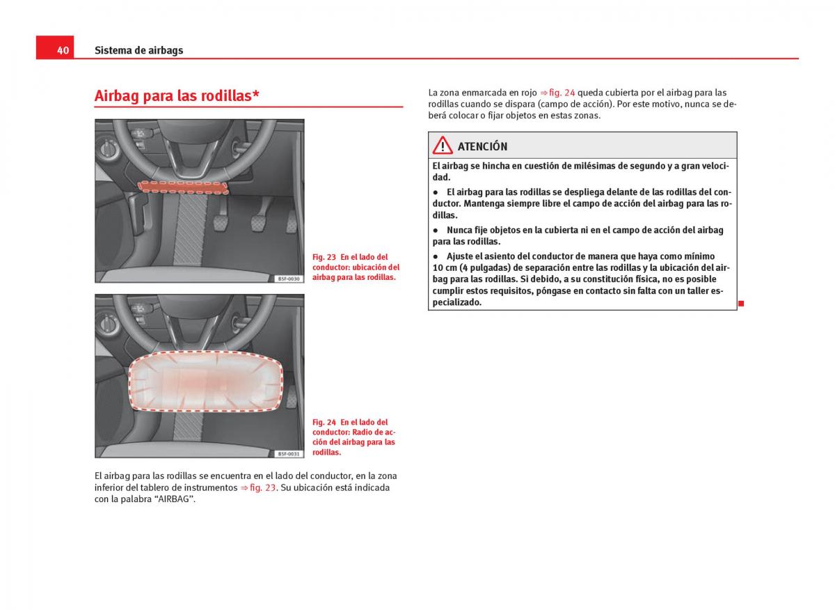 Seat Leon III 3 manual del propietario / page 42