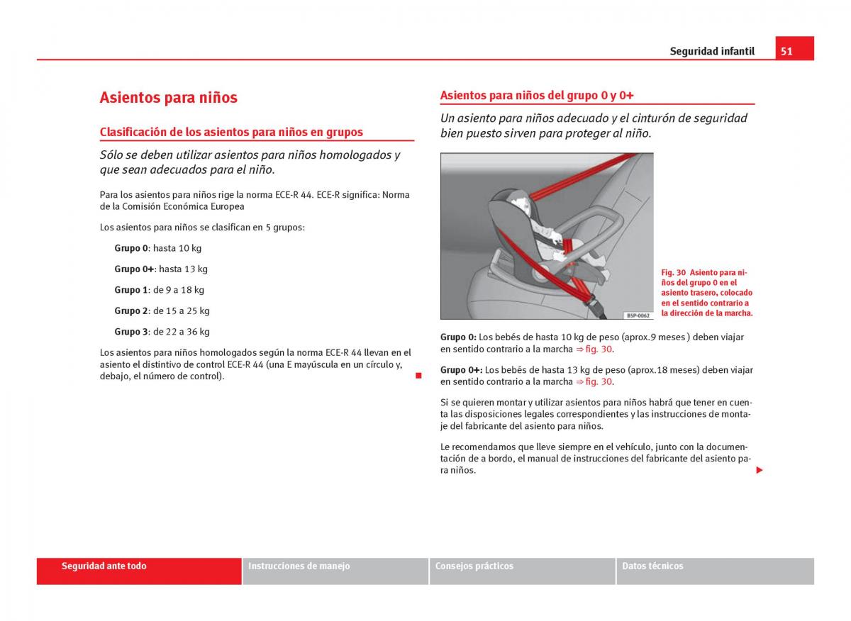 Seat Leon III 3 manual del propietario / page 53