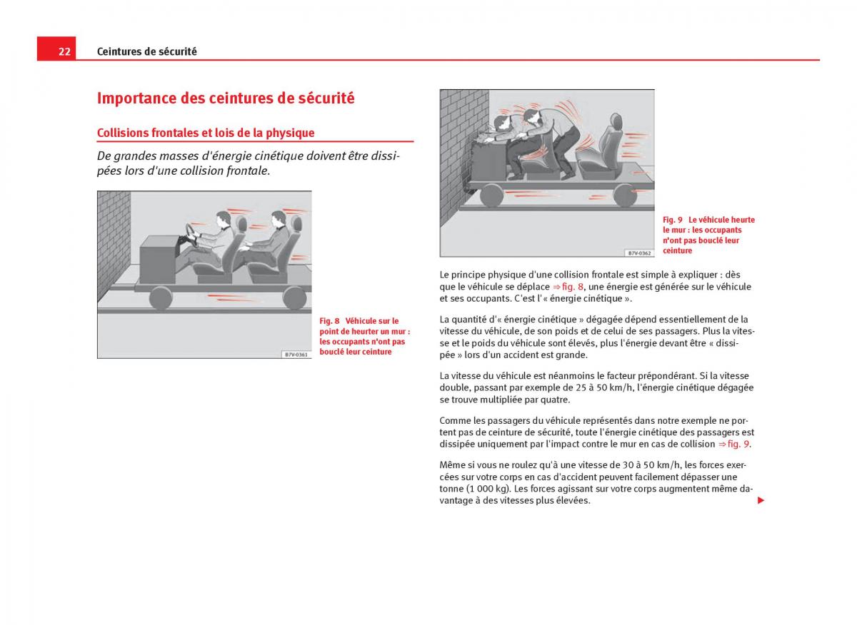 Seat Leon III 3 manuel du proprietaire / page 24