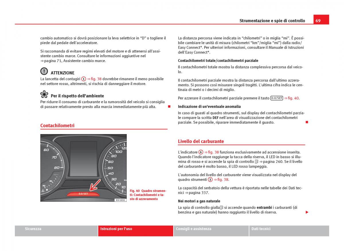 Seat Leon III 3 manuale del proprietario / page 71