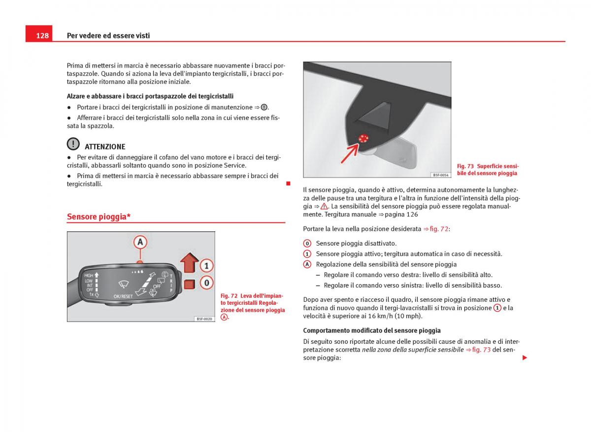 Seat Leon III 3 manuale del proprietario / page 130