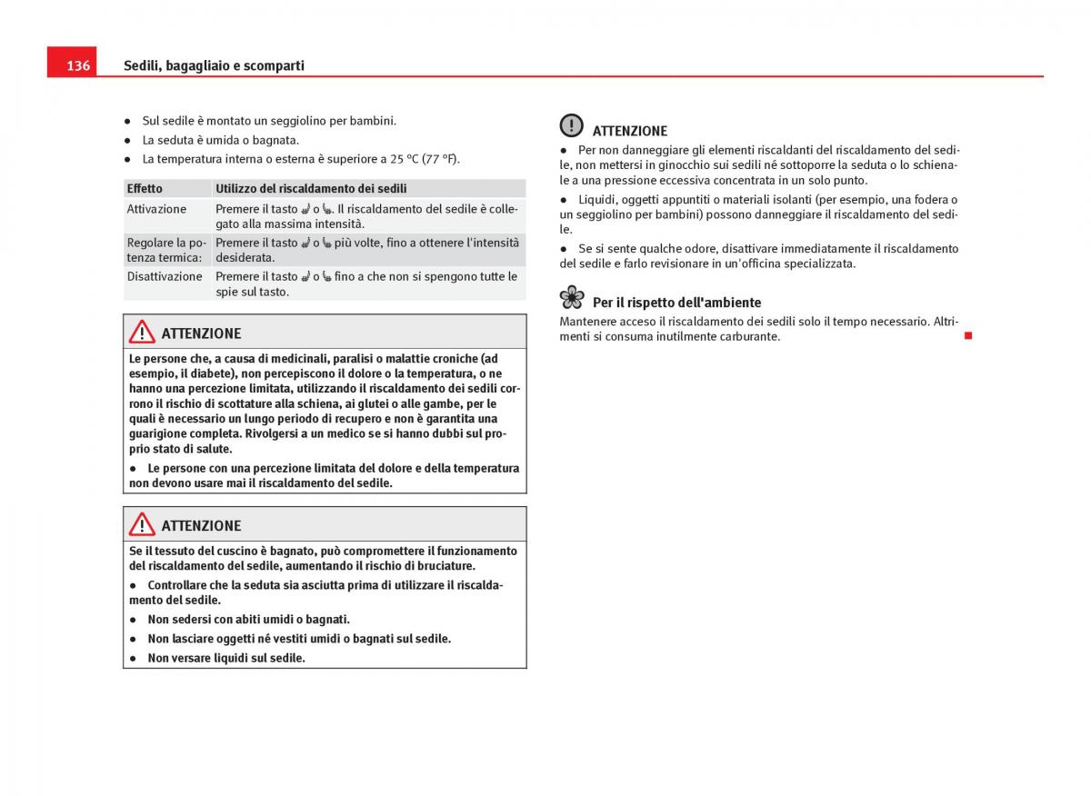 Seat Leon III 3 manuale del proprietario / page 138